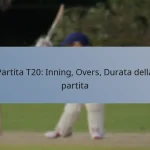 Partita T20: Inning, Overs, Durata della partita