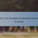 Partita T20: Strategie, Powerplay, Restrizioni di campo