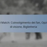 T20 Match: Coinvolgimento dei fan, Opzioni di visione, Biglietteria