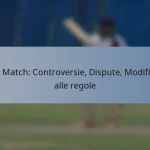T20 Match: Controversie, Dispute, Modifiche alle regole