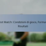 Test Match: Condizioni di gioco, Formati, Risultati