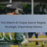 Test Match di Cinque Giorni: Regole, Strategie, Importanza Storica